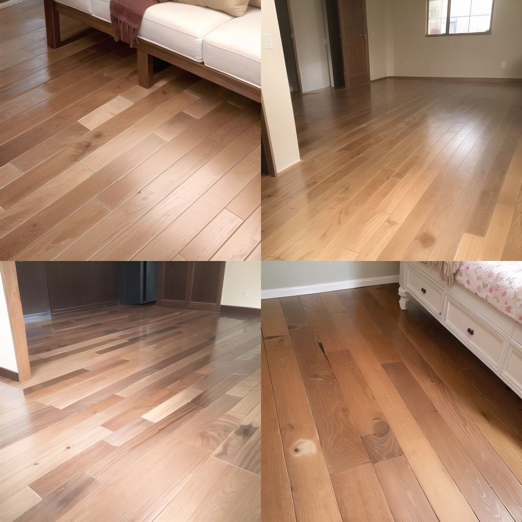 装修木地板、仿木瓷砖、木纹石晶地板几乎没有视觉上的差异